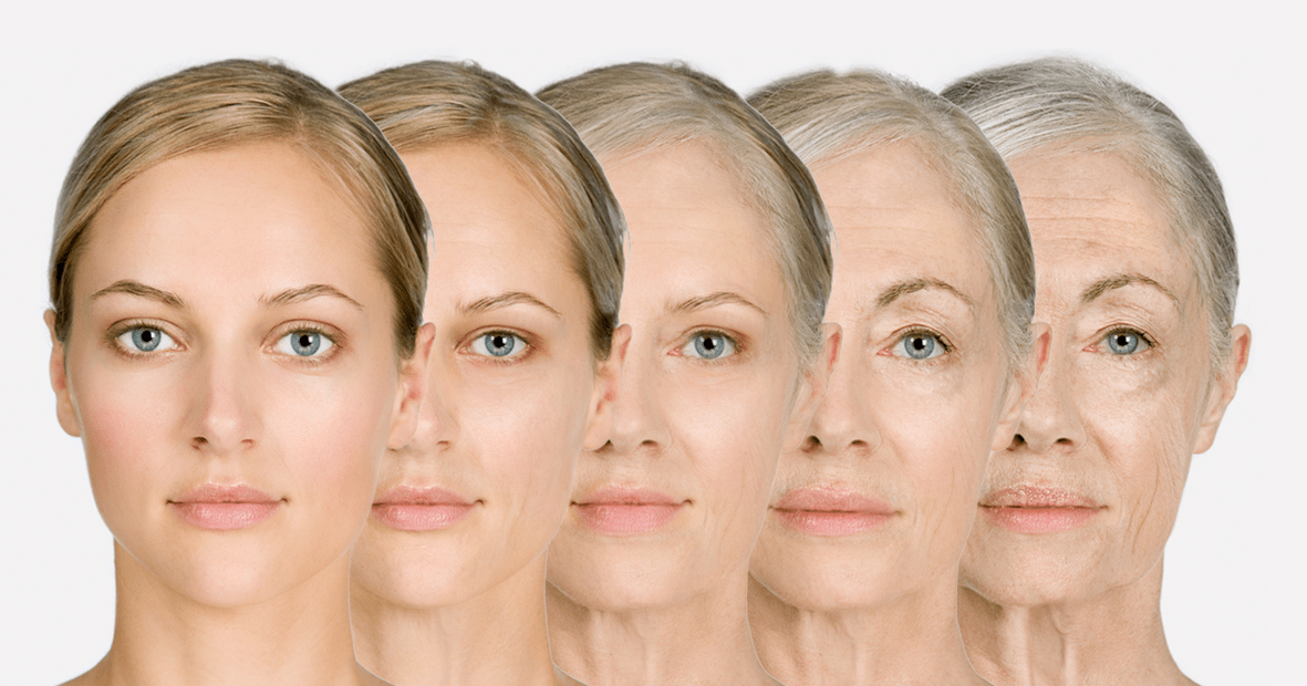 vieillissement de la peau du visage chez les femmes