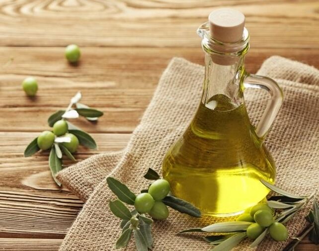 huile d'olive pour le rajeunissement de la peau